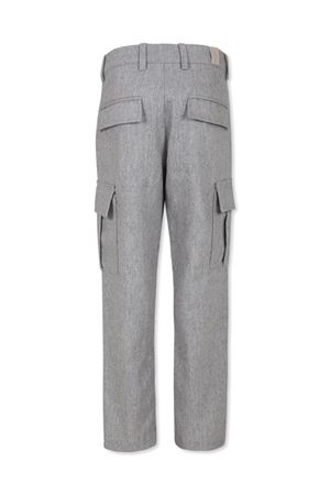 pantalone in lana grigio ELEVENTY KIDS | EV6P20I0172807